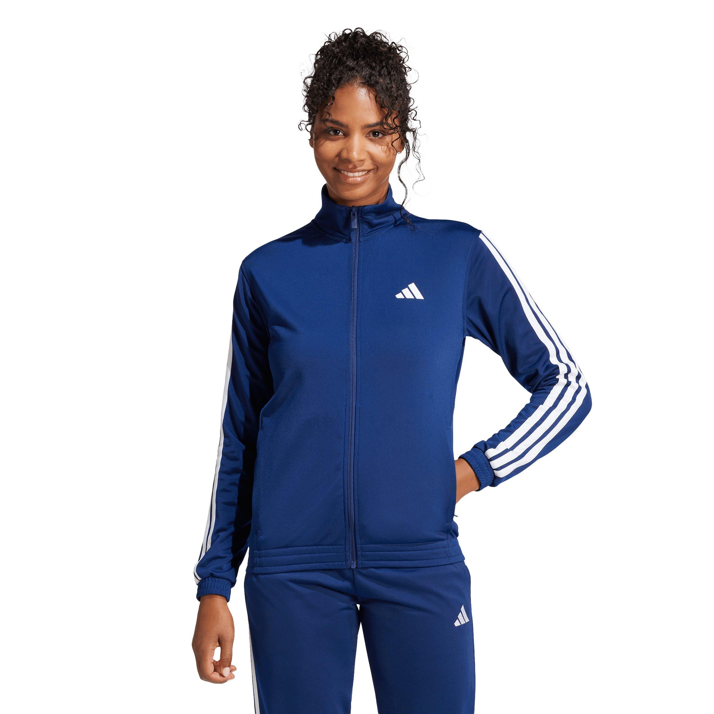 adidas Women's Dayready Track Jacket - Dark Blue - DARK BLUE